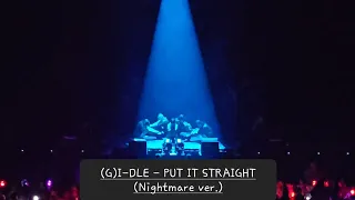 (여자)아이들 (G)I-DLE - Put It Straight (Nightmare Ver.) (I Am Free-ty Berlin 230918) [FANCAM HD]