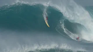 Craziest Wipeouts & Rides 2023 Eddie Aikau BIG WAVE Surf Event