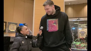 Luka Doncic talks to Jazzy about moving to America, Real Madrid, and his dance skills