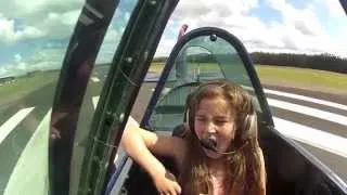 Irene's Awesome Yak-52 Flight