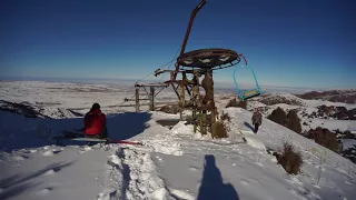 Chair lifts Ak-Tash (Kyrgyzstan), 2018-01-02