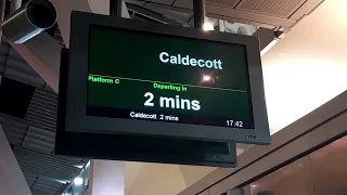Do not board train or bound for Caldecott???