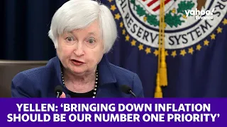 Janet Yellen: ‘Bringing down inflation should be our number one priority’