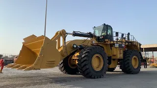 😲😲😲 caterpillar 992k wheel loader one of the most biggest wheel loader in the world