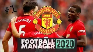 Let's Play Football Manager 2020 Man Utd - episode 1