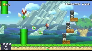 Super Mario Maker Gameplay - Giant Bowser, Yoshi, Propeller Suit, & More! (NWC 2015)