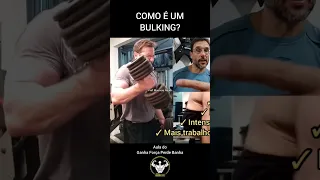 Como é um Bulking natural ✅ #musculação #massamuscular #bulking