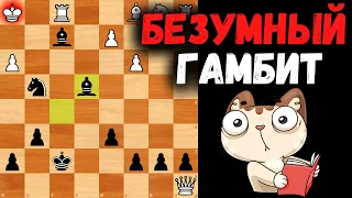 Жертва ФЕРЗЯ и 2х ЛАДЕЙ в безумном гамбите!