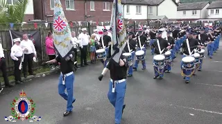 North Down First Flute Band @ Cloughfern young Conquerors FB 50th Anniversary Parade 19/08/23