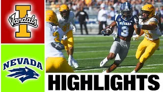 Idaho vs Nevada Highlights | College Football Week 2 | 2023 College Football