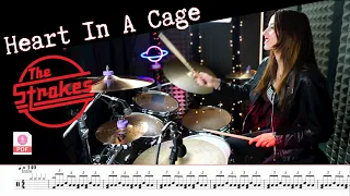 Heart In A Cage - The Strokes - Drum Cover (Drum Score)