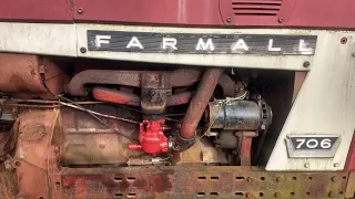 IH Farmall 706 new carb test run and adjustment... NOW we are Talkin'!!!