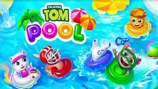 Talking Tom Pool Android Gameplay - Talking Tom games for Kids - Part 1 (Level 1-18) | Best Game