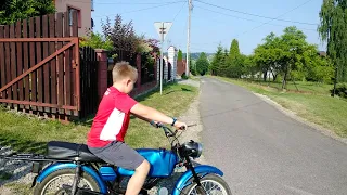 Jawa 50 tuning ( rezonans ) drugi bieg.