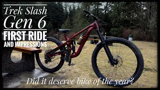 Trek Slash Gen 6 First Ride and Impressions! Slash 9 GX AXS T-Type Gen 6