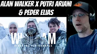 Alan Walker X Putri Ariani ft Peder Elias - Who I Am (Restrung Performance Video) | Reaction!