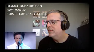 Dimash Kudaibergen - "Ave Maria" - FIRST TIME REACTION