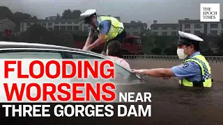 City Downstream of Three Gorges Dam is Completely Inundated | CCP Virus  | Coronavirus | Epoch News