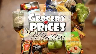 Cost of living in Moscow, Russia - Groceries That I Buy & Prices | 2019