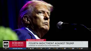 Trump indicted for 4th time, charged with election meddling in Georgia