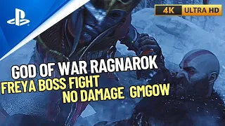 God Of War Ragnarok: Freya Boss Fight (No Damage - GMGOW) - PS5 4K 60FPS