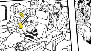 Ed & Melanie's Safety Sketch #airnz