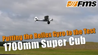 Does the FMS Reflex v2 Gyro Handle Wind Well? Flying the FMS 1700mm PA-18 Super Cub in Strong Wind