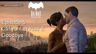 Batman Telltale Episode 5 Catwoman Kiss & Goodbye