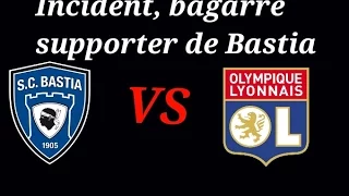 Envahissement,bagarre et joueurs agréssés lors du match Bastia-Lyon