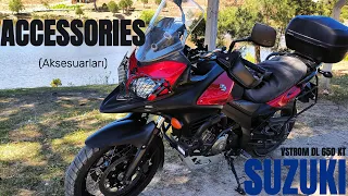 Suzuki V Strom dl 650 xt (2016) / ACCESSOIRES ET ENTRETIEN / [4K]