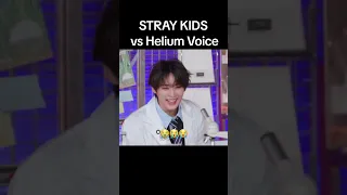 Stray Kids vs Helium Voice totally hurts our stomach‼️#straykids #skz #kpop #skzcode #helium