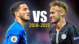 Neymar Jr vs Eden Hazard ● Skills Battle | Who's the most skillful? 2018/2019 HD