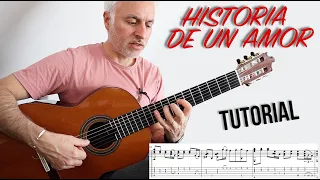 Historia De Un Amor Guitar Tutorial