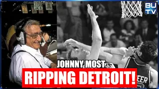 Kobe Fan Reacts to Legendary Celtics' Johnny Most blasting the Detroit Pistons |【日本語字幕】