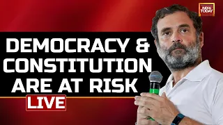 Rahul Gandhi LIVE: Rahul Gandhi Tears Into BJP | Rahul Gandhi On Congress Manifesto LIVE | Congress