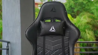 Black + White Gaming Chair