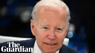 Joe Biden holds a news conference after Nato summit in Madrid – watch live