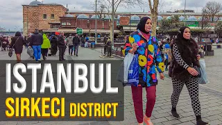 Sirkeci Istanbul walking tour 2022 | Istanbul Walking tour 4K