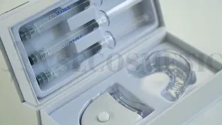 Double White 2W/ Система отбеливания зубов / набор для домашнего отбеливания с Led капой