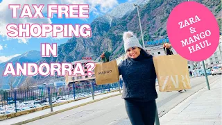 Come shopping with me in Andorra - Zara & Mango Spring Collection Try on Haul 2022