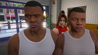 "The Cops" Arrest Franklin And His Kid For Stealing Car In GTA 5!