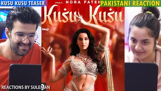 Pakistani Couple Reacts To Kusu Kusu (Teaser) Ft Nora Fatehi | Satyameva Jayate 2 | John A, Divya K