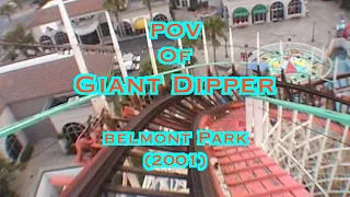 POV of Giant Dipper - Belmont Park - 2001