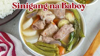 Sinigang na Baboy | Pork Sinigang