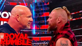 Wwe Goldberg vs Brock Lesnar Royal Rumble :2022Full Match