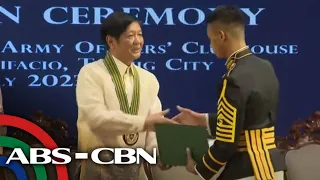 Marcos attends Graduation Rites of the Philippine Army "Gaigmat" Class 58-2023 | ABS-CBN News