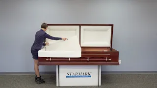 Ceremonial Rental Casket - J-Channel