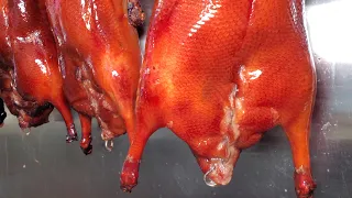 Super Yum Hot Roasted Goose，Yum Roasted#PorkBelly #CharSiu#BBQork #ASMR #HongKongstreetFood #Tuenmun