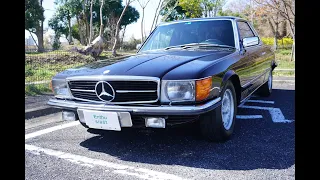 メルセデス・ベンツ５００ＳＬＣ　　フルノーマル　　　　1981年式（82年）エンジン●Ｖ型８気筒ＯＨＣ　4973cc 240ps/5000rpm