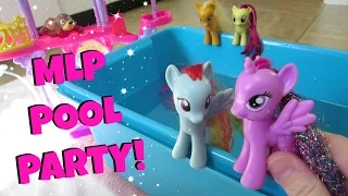 MY LITTLE PONY POOL PARTY! Ep. 8!